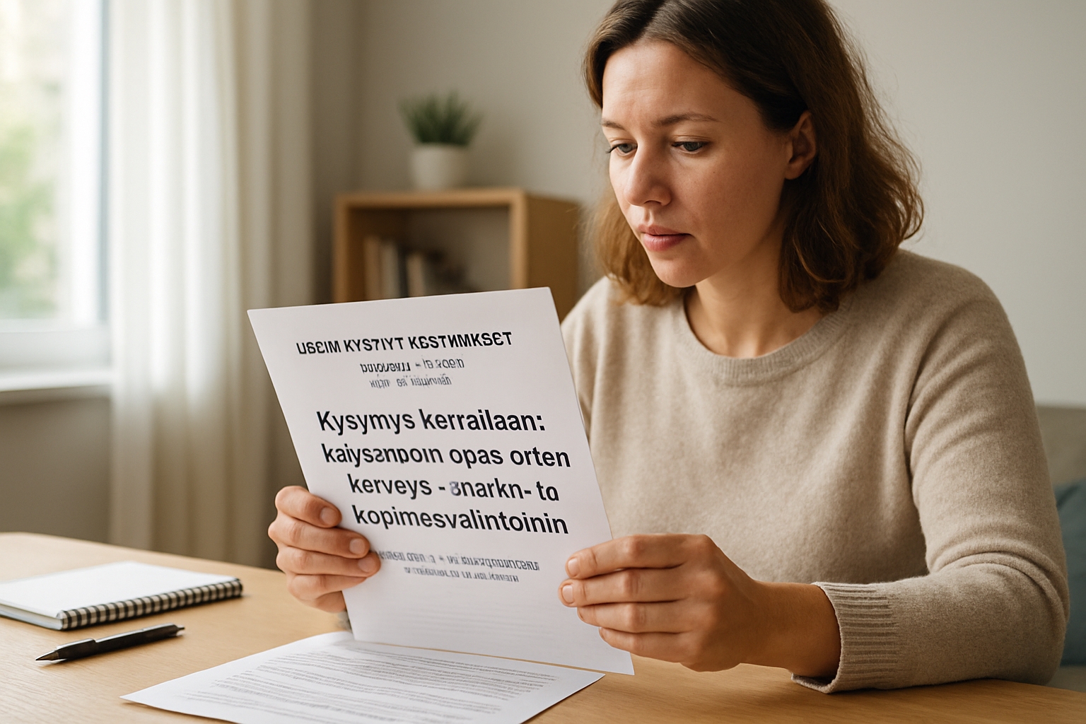 Kysymys kerrallaan: käytännön opas arjen terveys-, matka- ja sopimusvalintoihin